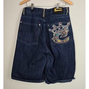 Coogi Jeans‎ Men 34 Blue Embroidered Loose Hip Hop Logo Street Y2K 00s